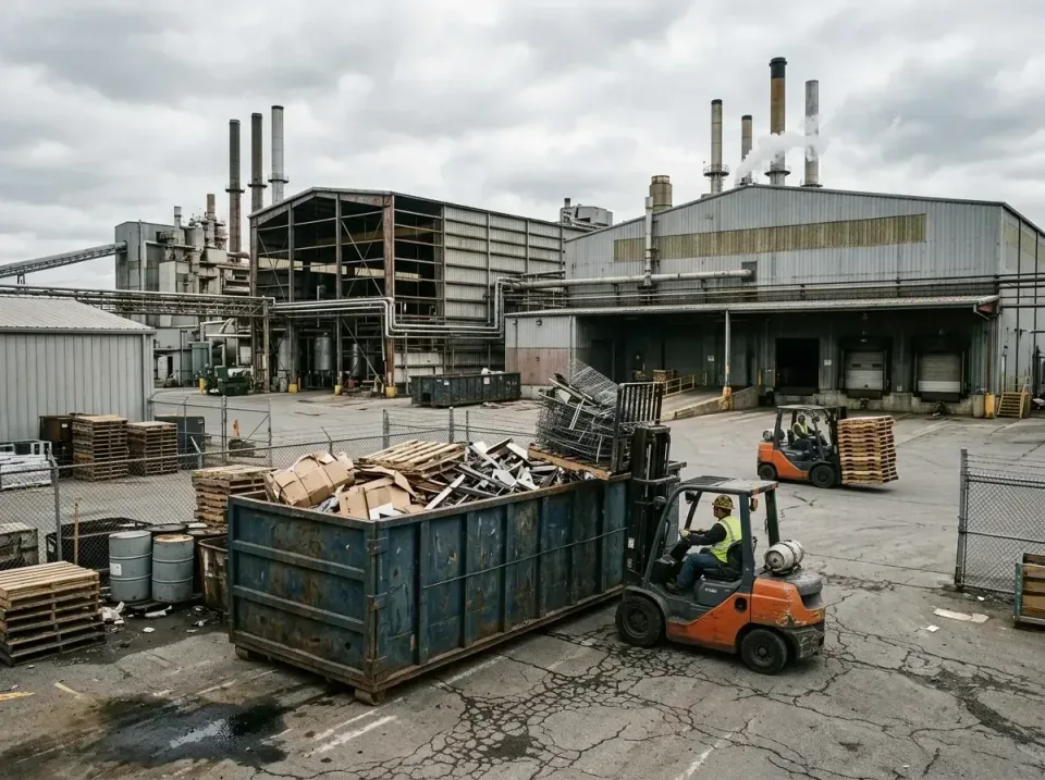 industrial-factory-scrap-conta-003 — frequently asked questions, Cheap Roll-off Dumpster Rentals in St. Clair, MI
